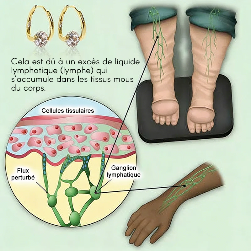 (🔥DERNIER JOUR DE PROMO - 70 % DE RÉDUCTION🔥) CZTICLE® Boucles d'oreilles Lymphvity MagneTherapy au germanium - Image 5