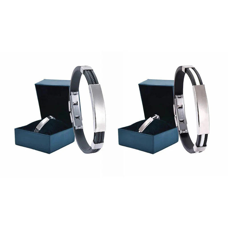🔥 Favori des clients丨Therapeutic Lympunclog Titanium Wristband — Inspiré par TitaniumION pour un usage quotidien, il soutient la circulation sanguine, la relaxation et soulage les inconforts articulaires. Aide à la détox et au soutien lymphatique. - Image 6