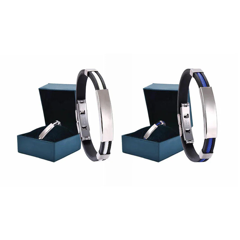🔥 Favori des clients丨Therapeutic Lympunclog Titanium Wristband — Inspiré par TitaniumION pour un usage quotidien, il soutient la circulation sanguine, la relaxation et soulage les inconforts articulaires. Aide à la détox et au soutien lymphatique. - Image 9